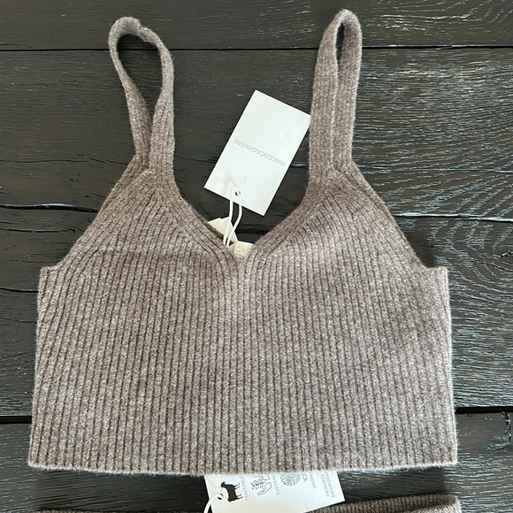 NakedCashmere Clarissa ribbed short & cami set - Picture 2 of 10